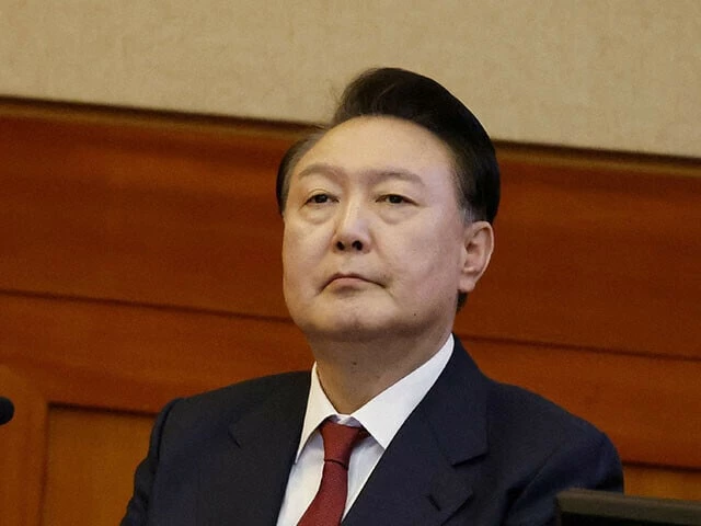 south korea s impeached president yoon suk yeol attends the fourth hearing of his impeachment trial over his short lived imposition of martial law at the constitutional court in seoul on january 23 photo reuters south korea s impeached president yoon suk yeol attends the fourth hearing of his impeachment trial over his short lived imposition of martial law at the constitutional court in seoul on january 23 photo reuters