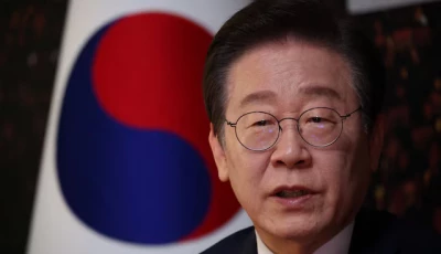 south korea s main opposition democratic party leader lee jae myung speaks during an interview with reuters at the national assembly in seoul south korea december 6 2024 photo reuters
