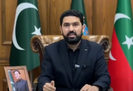 khyber pakhtunkhwa chief minister sohail afridi addresses a video message on january 27 2026 screengrab