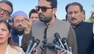 khyber pakhtunkhwa chief minister sohail afridi made a controversial statement during a media talk outside adiala jail screengrab khyber pakhtunkhwa chief minister sohail afridi made a controversial statement during a media talk outside adiala jail screengrab