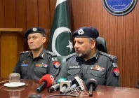 kp igp zulfiqar hameed addressing a press conference in lower dir district police office on july 16 2026 photo express