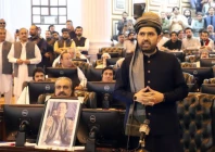 chief minister of khyber pakhtunkhwa sohail afridi speaks during assembly session in peshawar on october 13 photo k p government file chief minister of khyber pakhtunkhwa sohail afridi speaks during assembly session in peshawar on october 13 photo k p government file