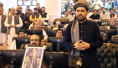 chief minister of khyber pakhtunkhwa sohail afridi speaks during assembly session in peshawar on october 13 photo k p government file chief minister of khyber pakhtunkhwa sohail afridi speaks during assembly session in peshawar on october 13 photo k p government file