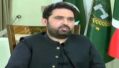 khyber pakhtunkhwa chief minister sohail afridi during an interview with hamid mir screengrab via geo news