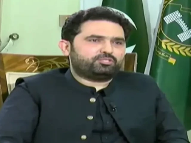 khyber pakhtunkhwa chief minister sohail afridi during an interview with hamid mir screengrab via geo news khyber pakhtunkhwa chief minister sohail afridi during an interview with hamid mir screengrab via geo news
