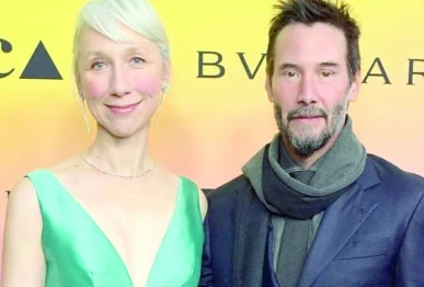 alexandra grant and keanu reeves photo file