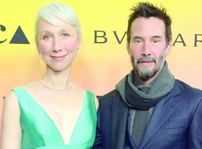 keanu reeves celebrates new year in new york with alexandra grant