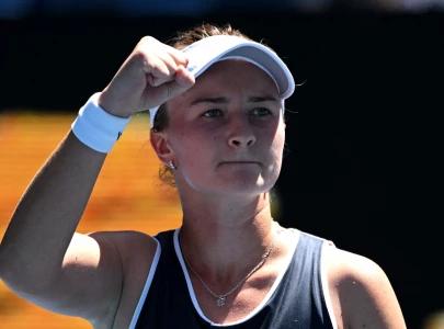 krejcikova ends australian open hopes of andreeva