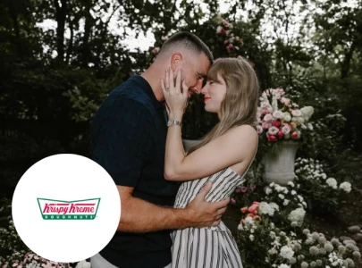 taylor swift and travis kelce announce engagement as krispy kreme offers free doughnuts taylor swift and travis kelce announce engagement as krispy kreme offers free doughnuts