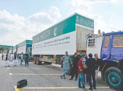 ksrelief dispatches aid convoy for k p ksrelief dispatches aid convoy for k p