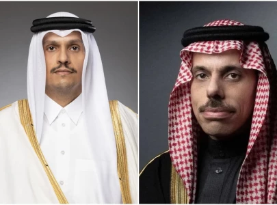 qatar saudi arabia discuss efforts to ease mideast tension
