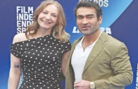 actor kumail nanjiani and his wife writer emily v gordon arrive for the 41st film independent spirit awards in hollywood photo afp actor kumail nanjiani and his wife writer emily v gordon arrive for the 41st film independent spirit awards in hollywood photo afp