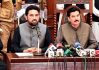 k p chief minister sohail afridi and governor faisal kundi photo nni