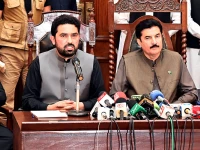 k p chief minister sohail afridi and governor faisal kundi photo nni