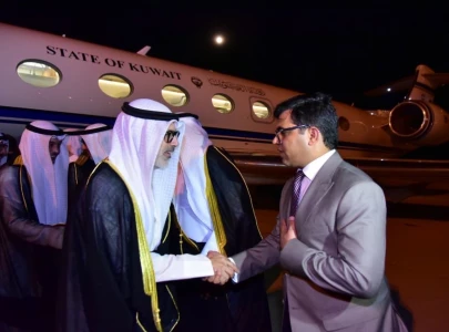 kuwait s foreign minister arrives in pakistan for bilateral talks