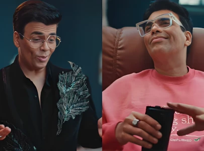 karan johar s konscience trolls him in koffee with karan season 8 promo