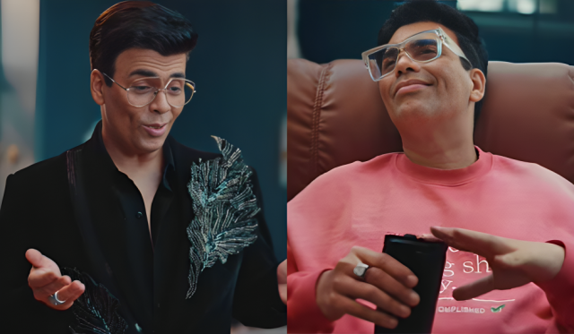 karan johar s konscience trolls him in koffee with karan season 8 promo