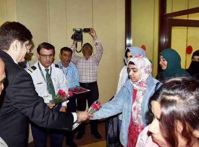 205 stranded students return to karachi from kyrgyzstan 205 stranded students return to karachi from kyrgyzstan