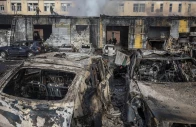 firefighters work at a site of a destroyed car service hit during russian missile and drone strike amid russia s attack on ukraine in kyiv ukraine september 8 2026 photo reuters firefighters work at a site of a destroyed car service hit during russian missile and drone strike amid russia s attack on ukraine in kyiv ukraine september 8 2026 photo reuters