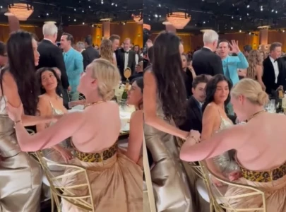 kylie jenner snubbed by demi moore after golden globes win months after recreating striptease look