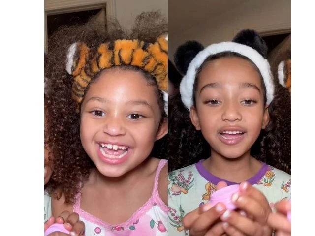 kardashian jenner kids steal the show in adorable tiktok shopping haul with hello kitty products kardashian jenner kids steal the show in adorable tiktok shopping haul with hello kitty products
