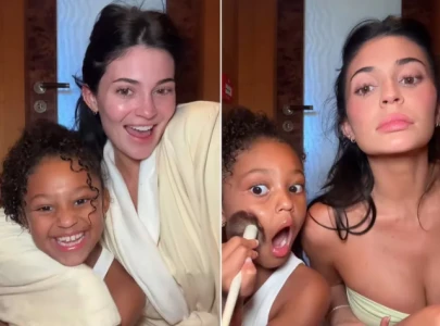 kylie jenner shares daughter stormi s first kylie cosmetics commercial at ulta with playful video kylie jenner shares daughter stormi s first kylie cosmetics commercial at ulta with playful video