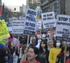 thousands rally in la against trump s immigration policies during grammy weekend thousands rally in la against trump s immigration policies during grammy weekend