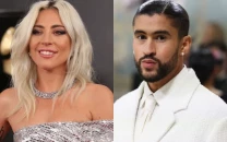 cute grammy moment as lady gaga surprises bad bunny cute grammy moment as lady gaga surprises bad bunny