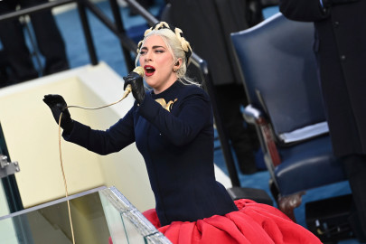 from gaga to jlo celebs dazzle biden s inauguration