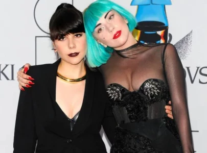 lady gaga s sister natali germanotta debuts at vegas fashion week