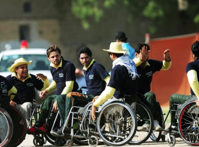 wheelchair cricket lahore clinch all pakistan event