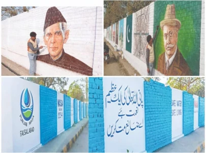 lyallpur s legacy revived through heritage murals
