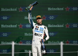 lando norris after winning the mexico city grand prix photo afp