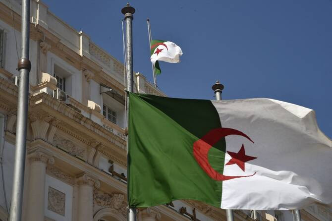 Landslide in Algeria