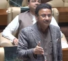 sindh home minister ziaul hassan lanjar during a provincial assembly session on february 12 2026 screengrab