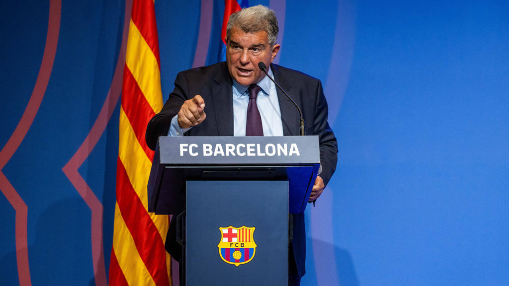 Joan Laporta: Barcelona president says there are 'no sporting