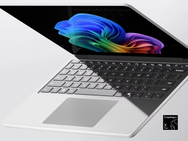 microsoft laptop with snapdragon chip photo microsoft