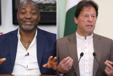 this isn t politics brian lara calls for dignified medical care for imran khan