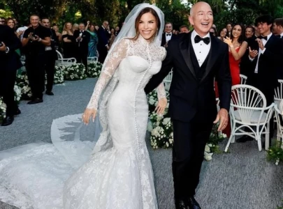 lauren s nchez s custom wedding gown a closer look lauren s nchez s custom wedding gown a closer look