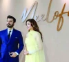 fawad khan and mahira khan at an event in lahore photo express
