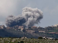 smoke rises following an airstrike in lebanon as seen from israeli side of the border april 11 2026 photo reuters