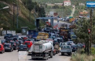 residents including displaced people are stuck in traffic as they head north from southern lebanon amid a 10 day ceasefire between israel and lebanon in burj rahal lebanon april 20 2026 photo reuters
