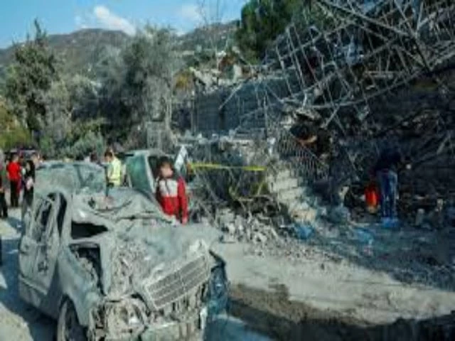 a person looks at a destroyed vehicle at a site of an israeli strike in the town of almat in jbeil district lebanon on november 10 2024 file photo afp a person looks at a destroyed vehicle at a site of an israeli strike in the town of almat in jbeil district lebanon on november 10 2024 file photo afp