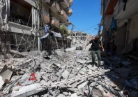 a man walks on rubble at the site an israeli strike in tyre lebanon june 12 2026 photo reuters