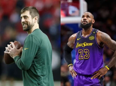 aaron rodgers links lebron james to diddy party controversy during podcast with joe rogan