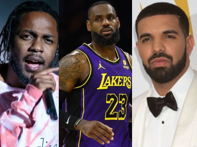 lebron james slammed for silence on kendrick lamar drake beef after viral mustarrrrd moment lebron james slammed for silence on kendrick lamar drake beef after viral mustarrrrd moment