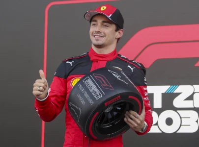 leclerc grabs surprise pole for mexico grand prix leclerc grabs surprise pole for mexico grand prix
