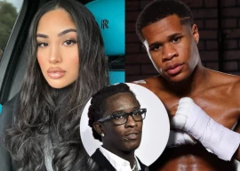 devin haney s baby mama leena sayed breaks silence after viral jail call with young thug devin haney s baby mama leena sayed breaks silence after viral jail call with young thug