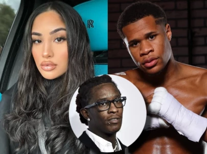 devin haney s baby mama leena sayed breaks silence after viral jail call with young thug