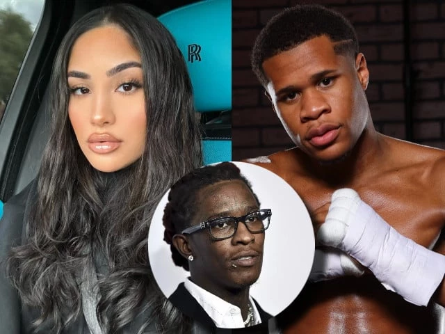 devin haney s baby mama leena sayed breaks silence after viral jail call with young thug devin haney s baby mama leena sayed breaks silence after viral jail call with young thug